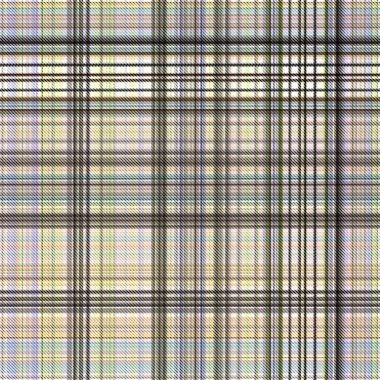 Çekler ve tartansız örgü dokusu ile modern klasik şablonu tekrarlar