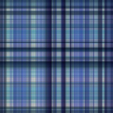 Çekler ve tartansız örgü dokusu ile modern klasik şablonu tekrarlar