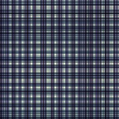 Çekler ve tartansız örgü dokusu ile modern klasik şablonu tekrarlar