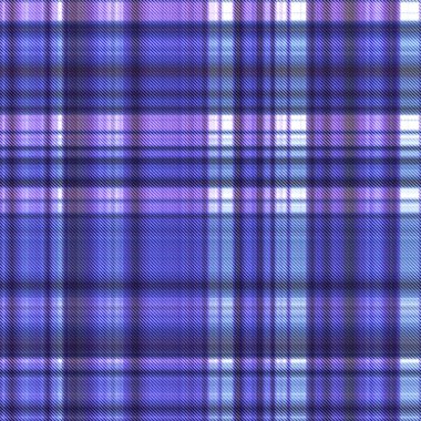 Çekler ve tartansız örgü dokusu ile modern klasik şablonu tekrarlar