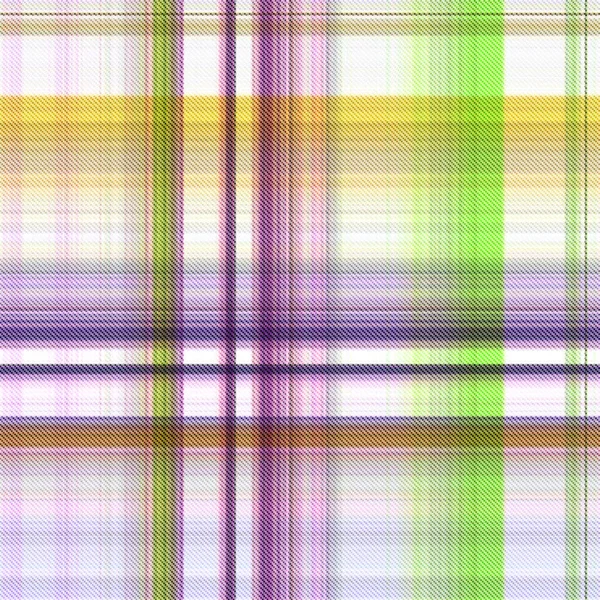 Checks Tartan Naadloze Herhaling Modern Klassiek Patroon Met Geweven Textuur — Stockfoto