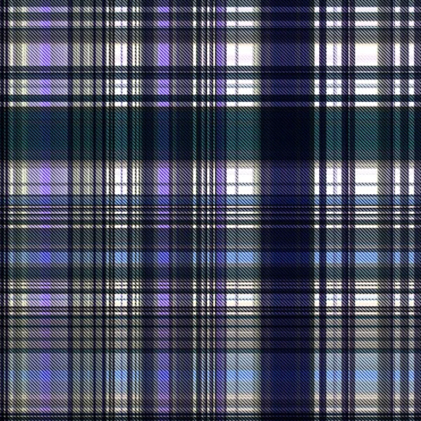 Verificações Tartan Sem Costura Repetir Padrão Clássico Moderno Com Textura — Fotografia de Stock