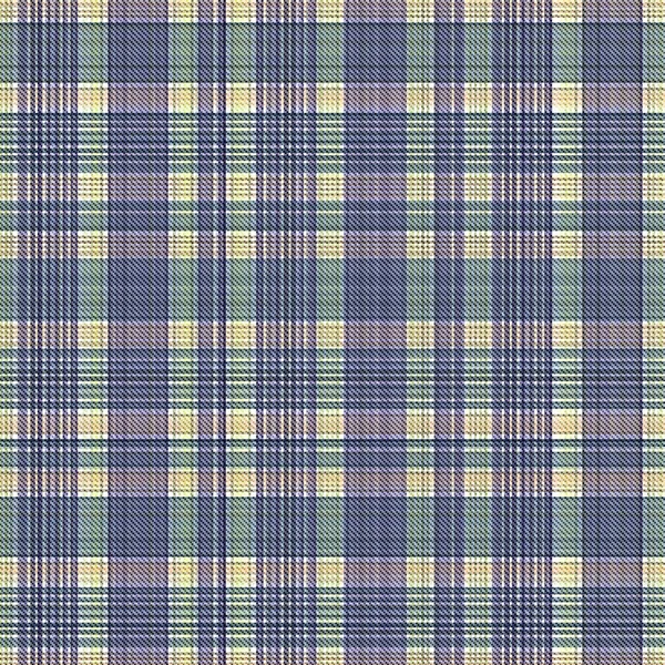 Checks Tartan Bezproblemowy Powtarzać Nowoczesny Klasyczny Wzór Tkane Tekstury — Zdjęcie stockowe