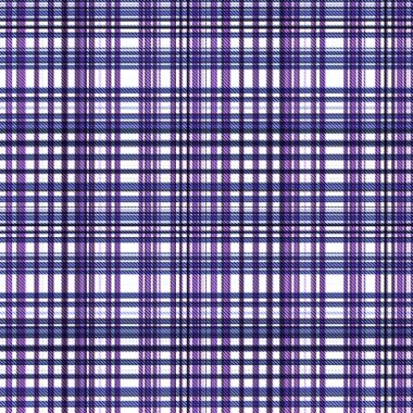 Çekler ve tartansız örgü dokusu ile modern klasik şablonu tekrarlar