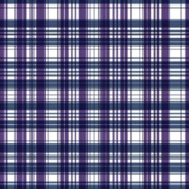 Çekler ve tartansız örgü dokusu ile modern klasik şablonu tekrarlar