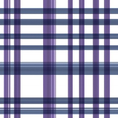 Çekler ve tartansız örgü dokusu ile modern klasik şablonu tekrarlar