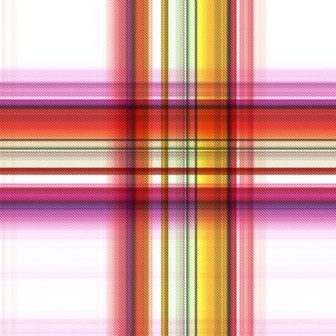 Çekler ve tartansız örgü dokusu ile modern klasik şablonu tekrarlar