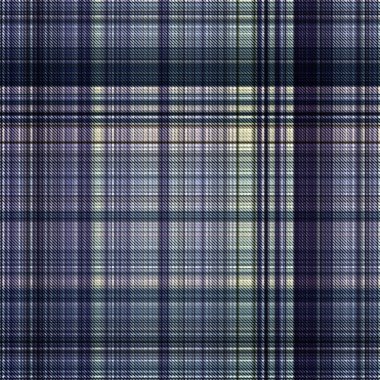 Çekler ve tartansız örgü dokusu ile modern klasik şablonu tekrarlar