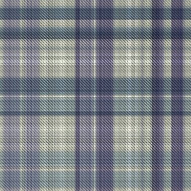 Çekler ve tartansız örgü dokusu ile modern klasik şablonu tekrarlar