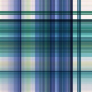 Çekler ve tartansız örgü dokusu ile modern klasik şablonu tekrarlar