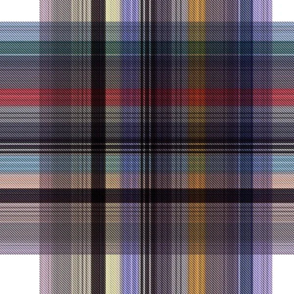 Checks Tartan Seamless Repeat Modern Classic Pattern Woven Texture — Stock Photo, Image