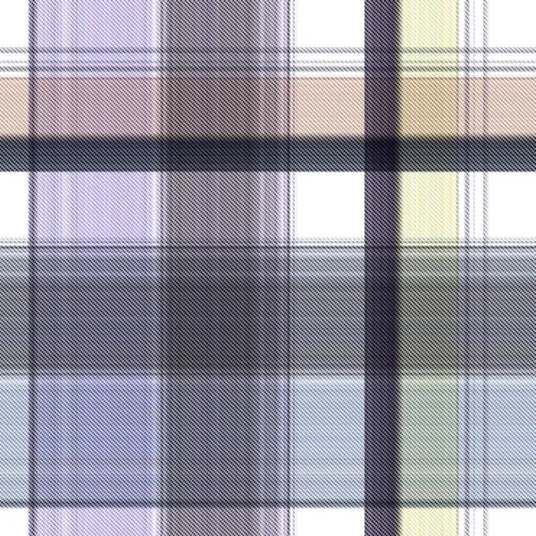 Checks Tartan Seamless Repeat Modern Classic Pattern Woven Texture — Stock Photo, Image