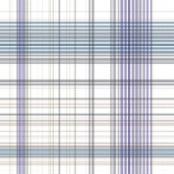 Checks Tartan Seamless Ulangi Pola Klasik Modern Dengan Tekstur Tenun — Stok Foto