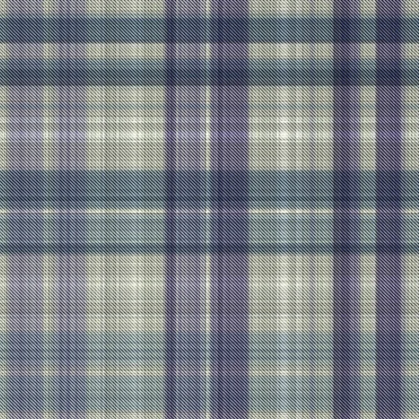 Checks Tartan Seamless Ulangi Pola Klasik Modern Dengan Tekstur Tenun — Stok Foto