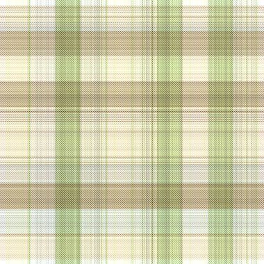 Çekler ve tartansız örgü dokusu ile modern klasik şablonu tekrarlar