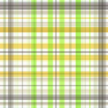 Çekler ve tartansız örgü dokusu ile modern klasik şablonu tekrarlar