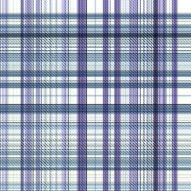 Çekler ve tartansız örgü dokusu ile modern klasik şablonu tekrarlar