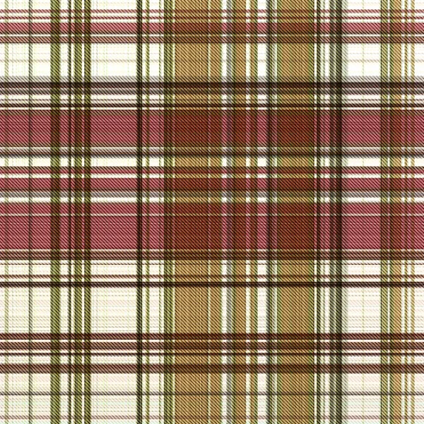 Verificações Tartan Sem Costura Repetir Padrão Clássico Moderno Com Textura — Fotografia de Stock