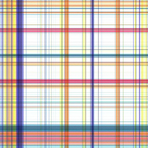 Checks Tartan Seamless Ulangi Pola Klasik Modern Dengan Tekstur Tenun — Stok Foto