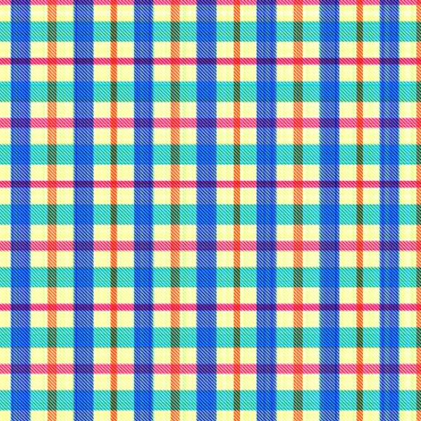 Kontroly Tartan Bezešvé Opakování Moderní Klasický Vzor Tkanou Texturou — Stock fotografie