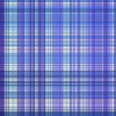 Çekler ve tartansız örgü dokusu ile modern klasik şablonu tekrarlar