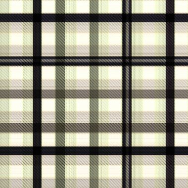 Çekler ve tartansız örgü dokusu ile modern klasik şablonu tekrarlar