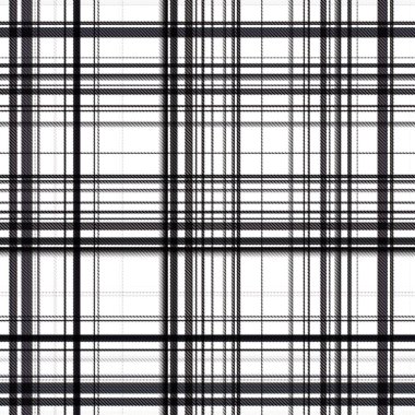 Çekler ve tartansız örgü dokusu ile modern klasik şablonu tekrarlar