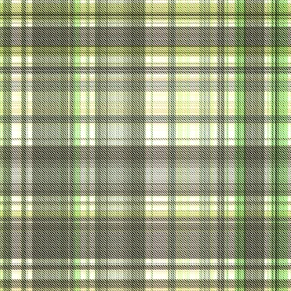 Checks Tartan Naadloze Herhaling Modern Klassiek Patroon Met Geweven Textuur — Stockfoto