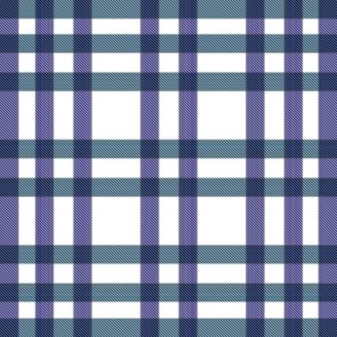 Çekler ve tartansız örgü dokusu ile modern klasik şablonu tekrarlar