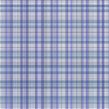 Çekler ve tartansız örgü dokusu ile modern klasik şablonu tekrarlar