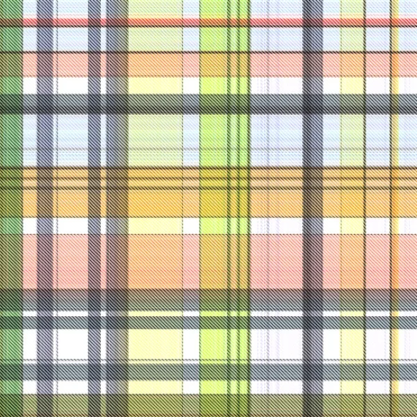 Checks Tartan Seamless Ulangi Pola Klasik Modern Dengan Tekstur Tenun — Stok Foto