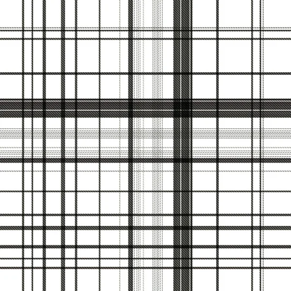 Checks Tartan Naadloze Herhaling Modern Klassiek Patroon Met Geweven Textuur — Stockfoto