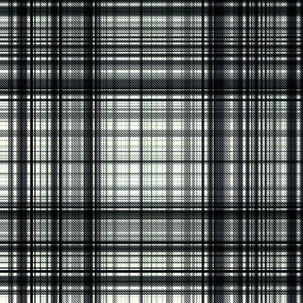 Checks Tartan Naadloze Herhaling Modern Klassiek Patroon Met Geweven Textuur — Stockfoto