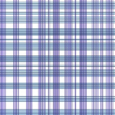 Çekler ve tartansız örgü dokusu ile modern klasik şablonu tekrarlar