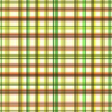 Çekler ve tartansız örgü dokusu ile modern klasik şablonu tekrarlar