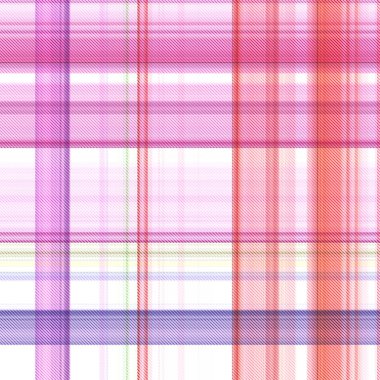 Çekler ve tartansız örgü dokusu ile modern klasik şablonu tekrarlar