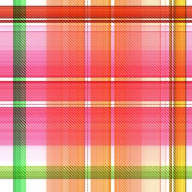 Çekler ve tartansız örgü dokusu ile modern klasik şablonu tekrarlar