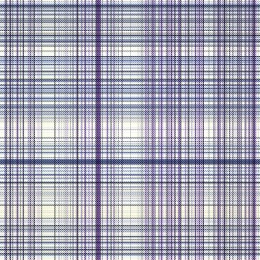 Çekler ve tartansız örgü dokusu ile modern klasik şablonu tekrarlar