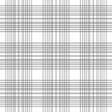 Çekler ve tartansız örgü dokusu ile modern klasik şablonu tekrarlar