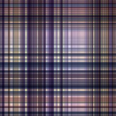 Çekler ve tartansız örgü dokusu ile modern klasik şablonu tekrarlar