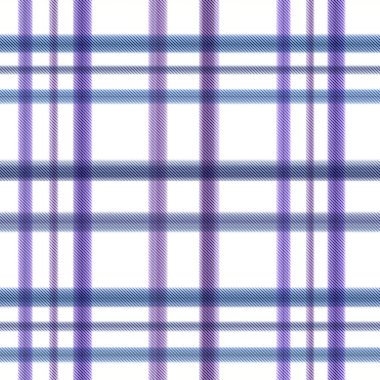 Çekler ve tartansız örgü dokusu ile modern klasik şablonu tekrarlar