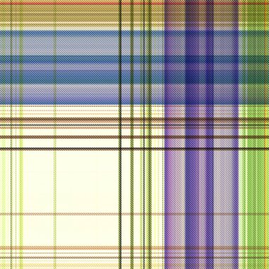 Çekler ve tartansız örgü dokusu ile modern klasik şablonu tekrarlar