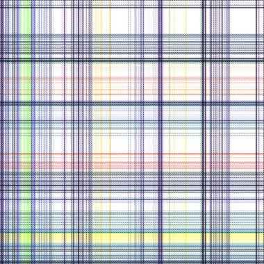 Çekler ve tartansız örgü dokusu ile modern klasik şablonu tekrarlar