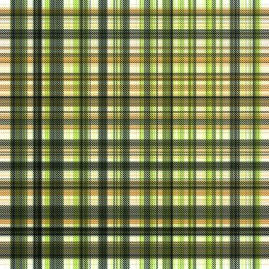 Çekler ve tartansız örgü dokusu ile modern klasik şablonu tekrarlar