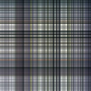 Çekler ve tartansız örgü dokusu ile modern klasik şablonu tekrarlar