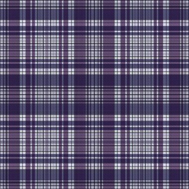 Çekler ve tartansız örgü dokusu ile modern klasik şablonu tekrarlar