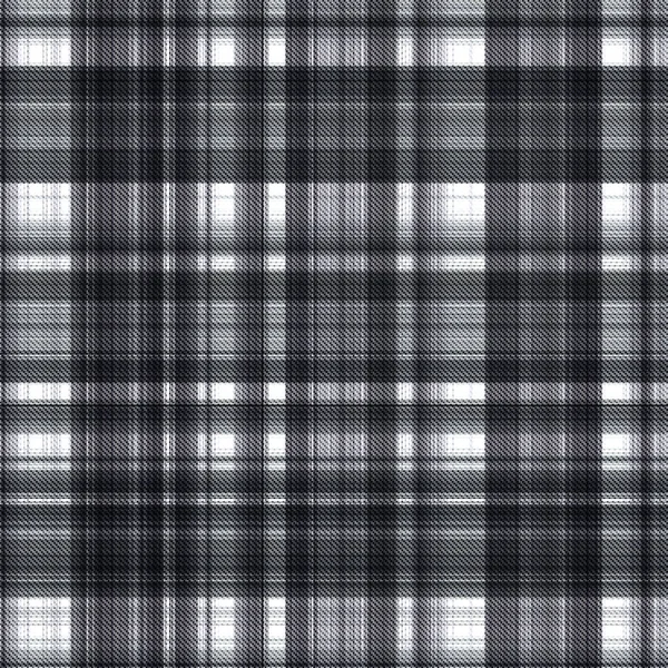 Checks Tartan Seamless Ulangi Pola Klasik Modern Dengan Tekstur Tenun — Stok Foto