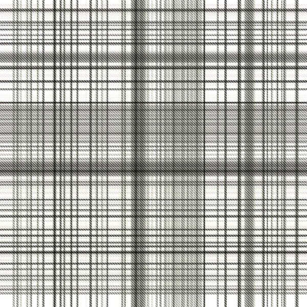 Checks Tartan Naadloze Herhaling Modern Klassiek Patroon Met Geweven Textuur — Stockfoto