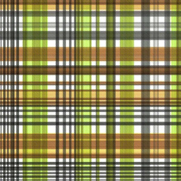 Checks Tartan Naadloze Herhaling Modern Klassiek Patroon Met Geweven Textuur — Stockfoto