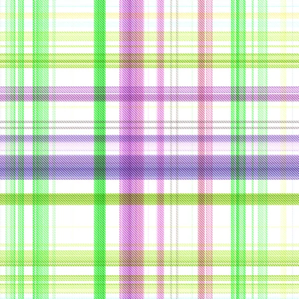 Checks Tartan Seamless Repeat Modern Classic Pattern Woven Texture — Stock Photo, Image